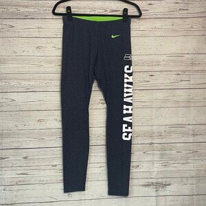 Nike Womens Seattle Seahawks Leggings Size Med‎
